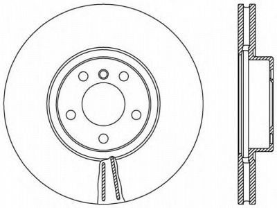 OPEN PARTS bdr254420 -  Тормозной диск
